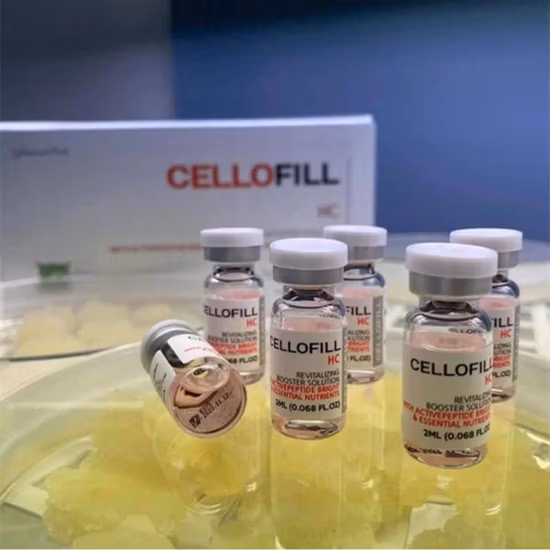 2023 Nuovo prodotto Corea Cellofill Hc Rafforzare lo sbiancamento della pelle Booster Rivitalizzante Soluzione booster con peptide attivo Glutatione Sbiancante Iniezione